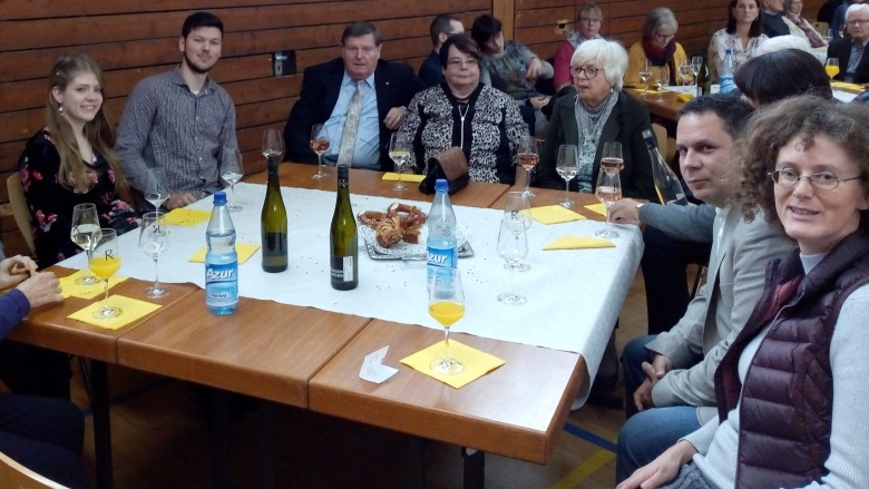CDU-Tisch beim neujahrsempfang 2020