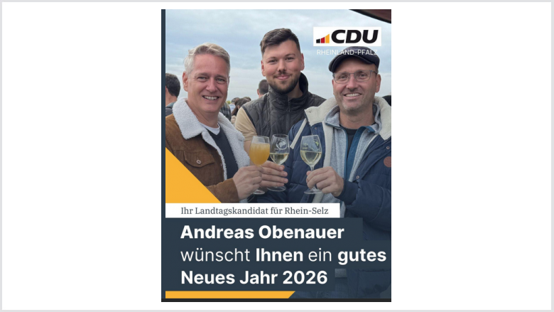 Glückwünsche A. Obenauer