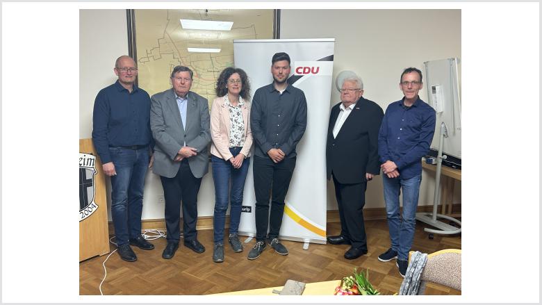 Der neue Vorstand des Dienheimer CDU-Ortsverband