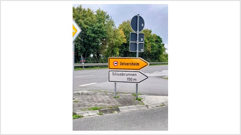 Hinweisschild